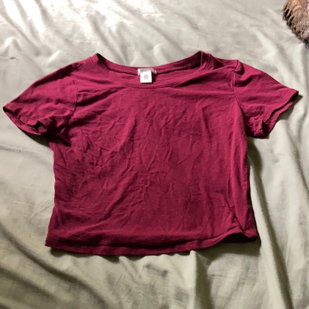 Red Crop Top